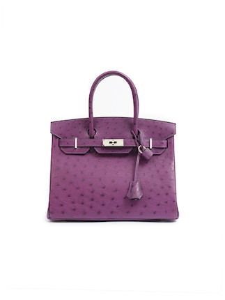 purple birkin bag