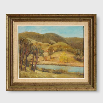 Bonhams : David Strachan (1919-1970) Hill End Landscape