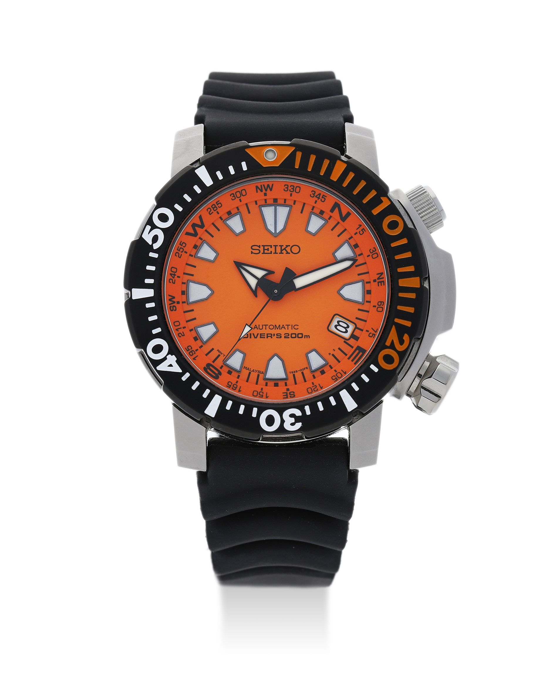 Seiko Monster Seiko Orange Divers Watch SEIKO 7S26-0350 SKX781
