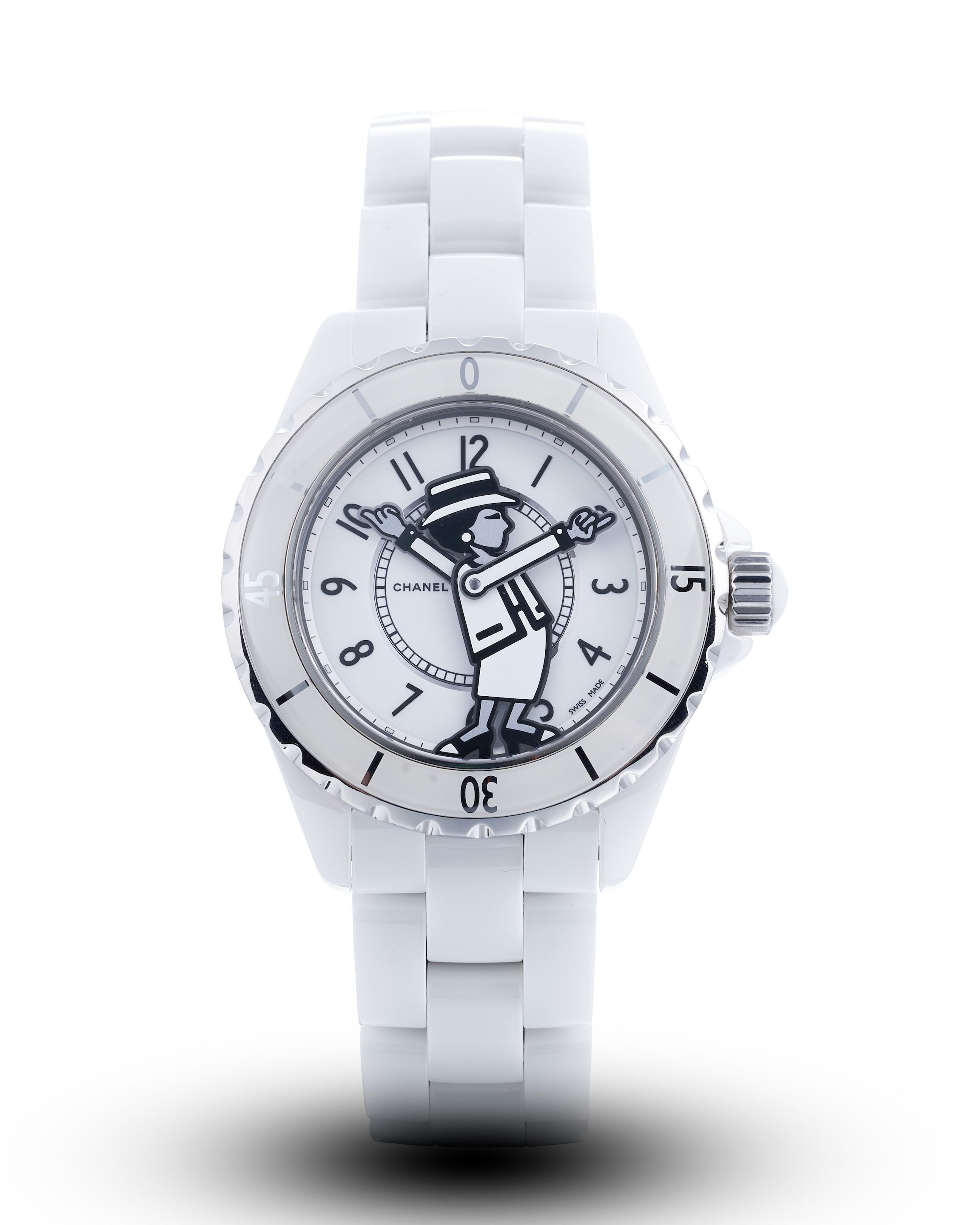 ChaneI . Madem CoCo WHITE J12 Limited Edition ✨READY TO SHIP ! ✨ J12 Mademoiselle watch in white ceramic | Chanel | The  main image 2