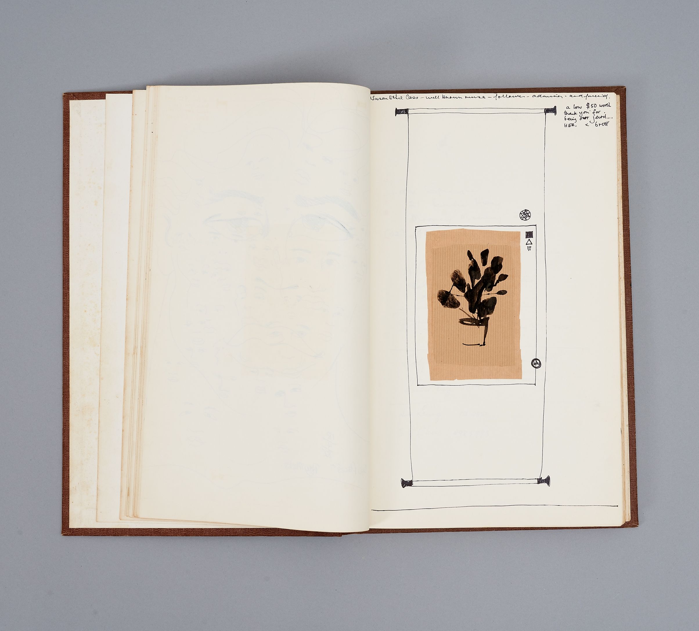 Bonhams The Visitor's Book of Tony White, Jeweller, 1979 2020