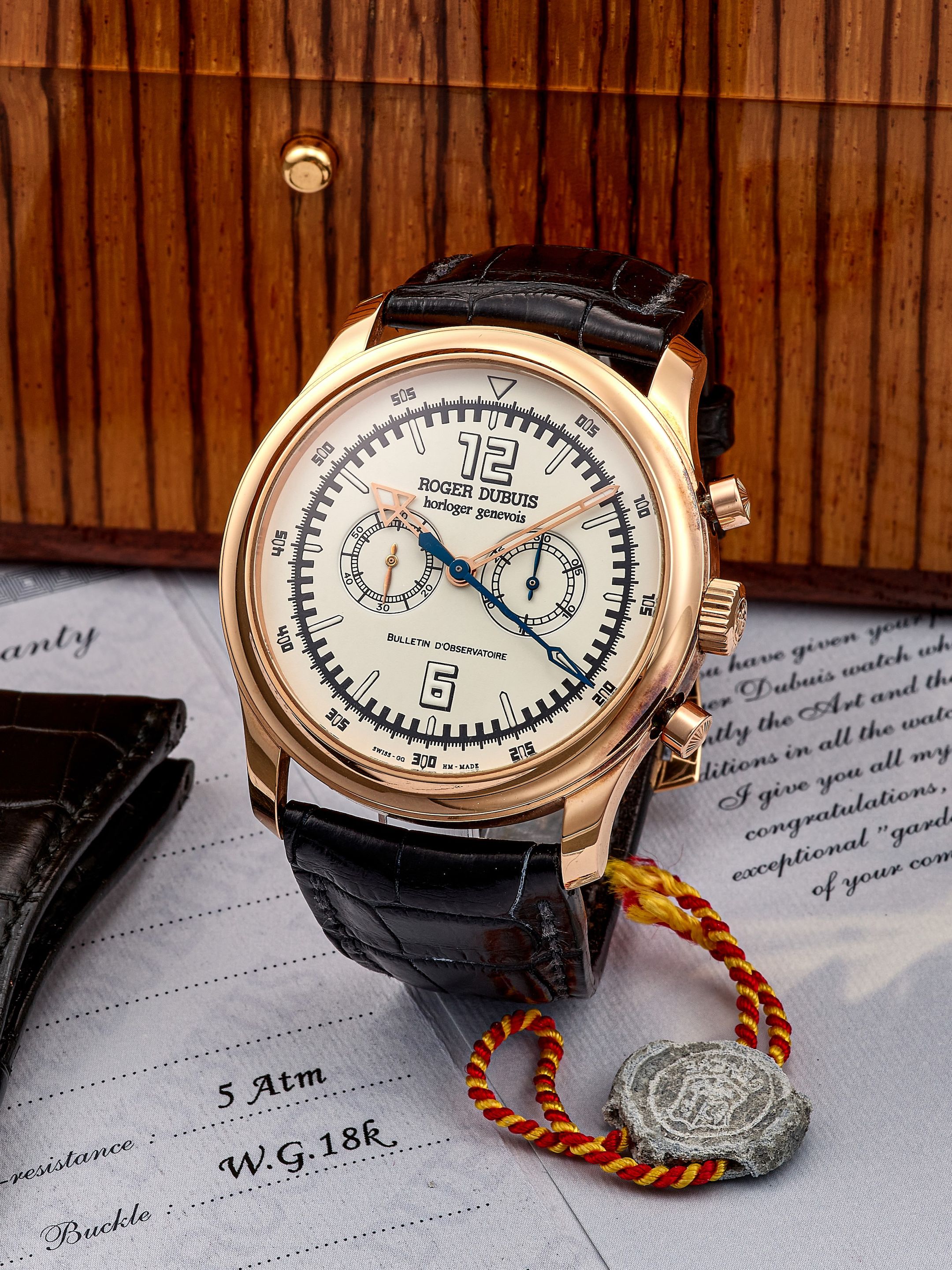 Enamel Dial Roger Dubuis Hommage H37 Roger Dubuis Hommage